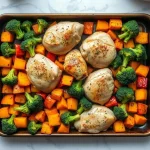 One-Pan Chicken & Veggie Dinner